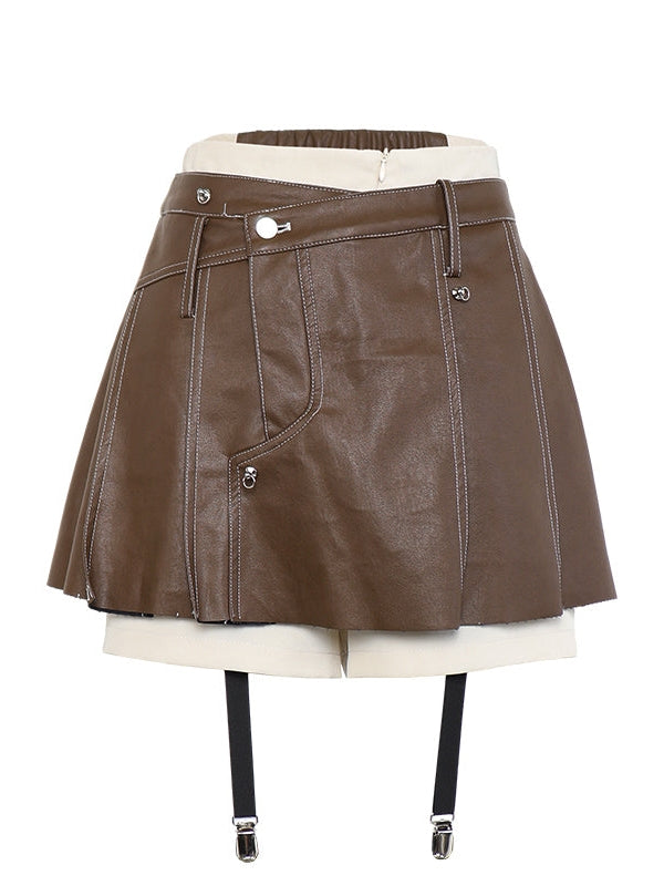 British Style Anzug Jacke & Shirt & Culottes