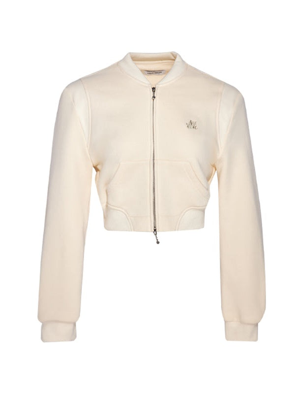 Short Casual Jacket & Slit Long Skirt