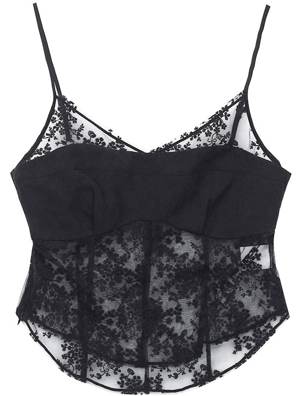 Spitze Jacquard Camisole