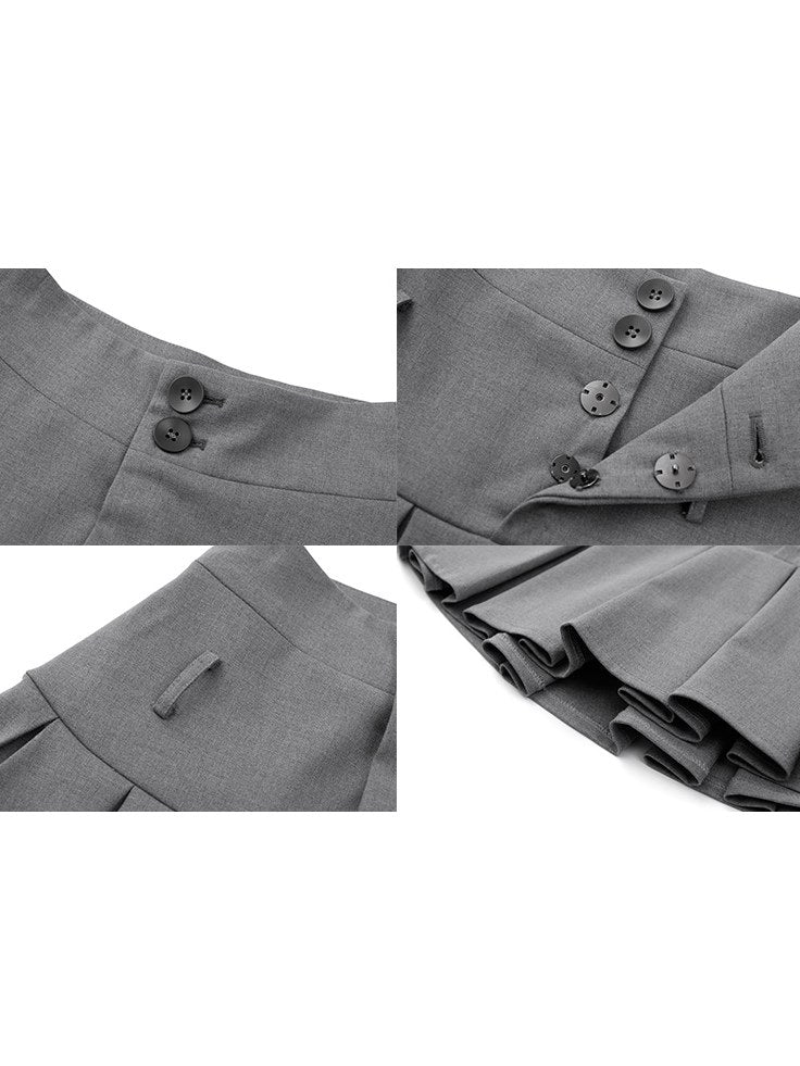 중국 스타일 로우 웨이스트 스커트 및 짧은 재킷