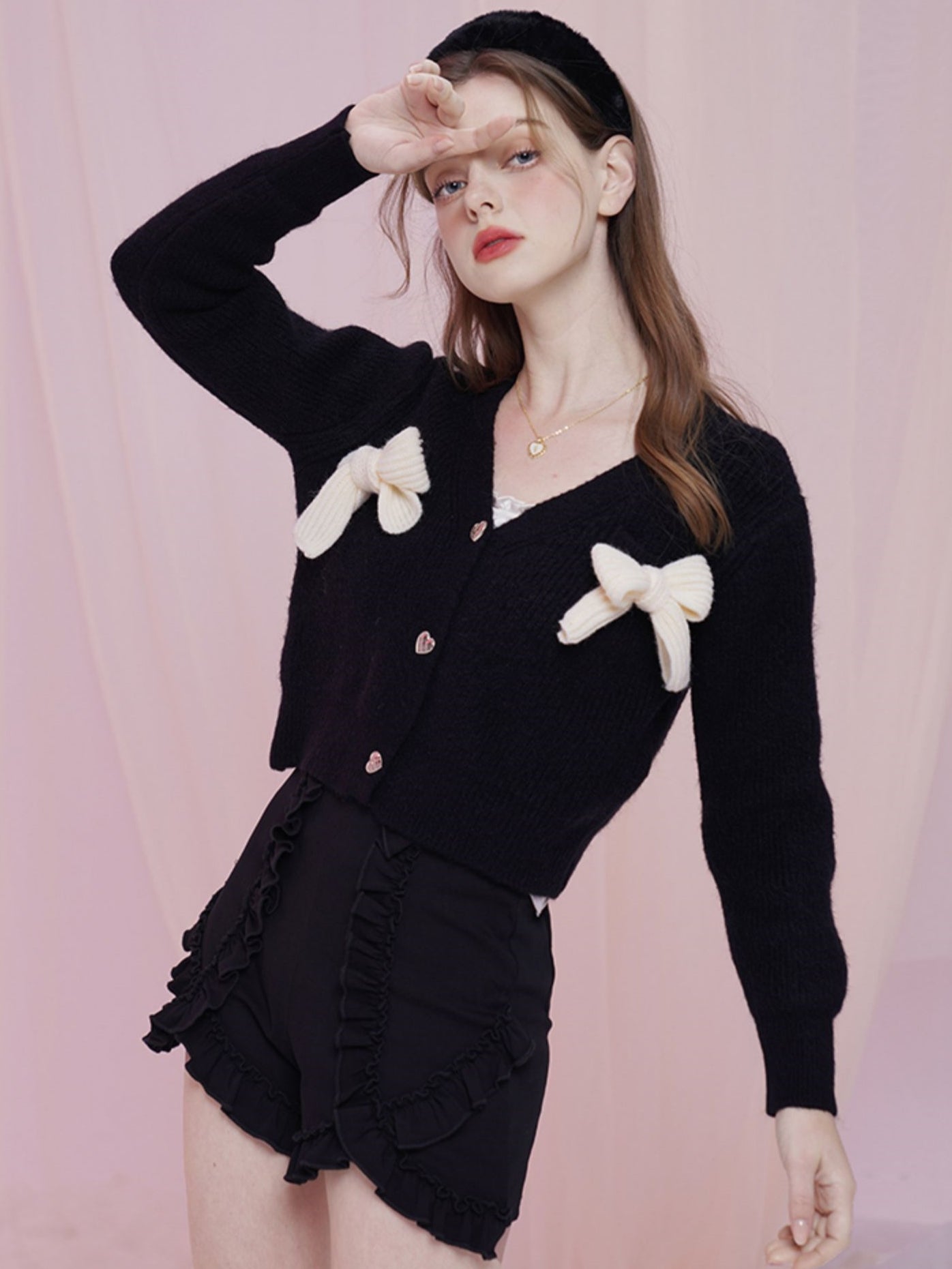 Love Button Cute Cardigan