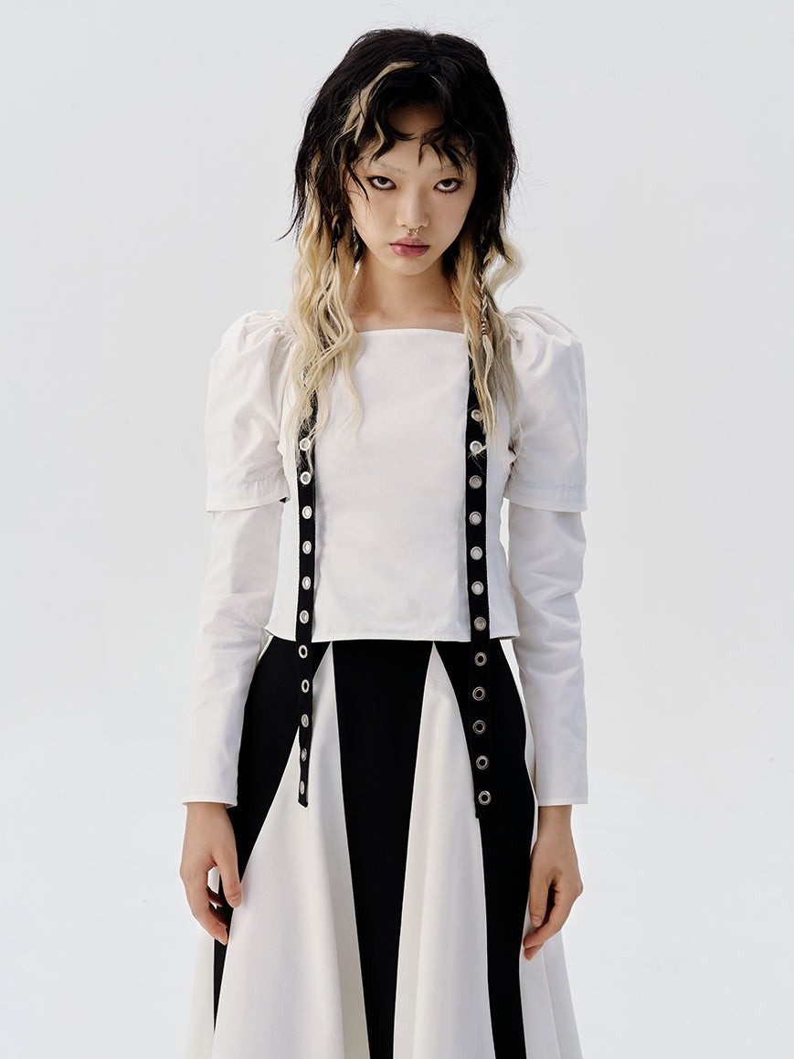 Abnehmbares Langarmhemd