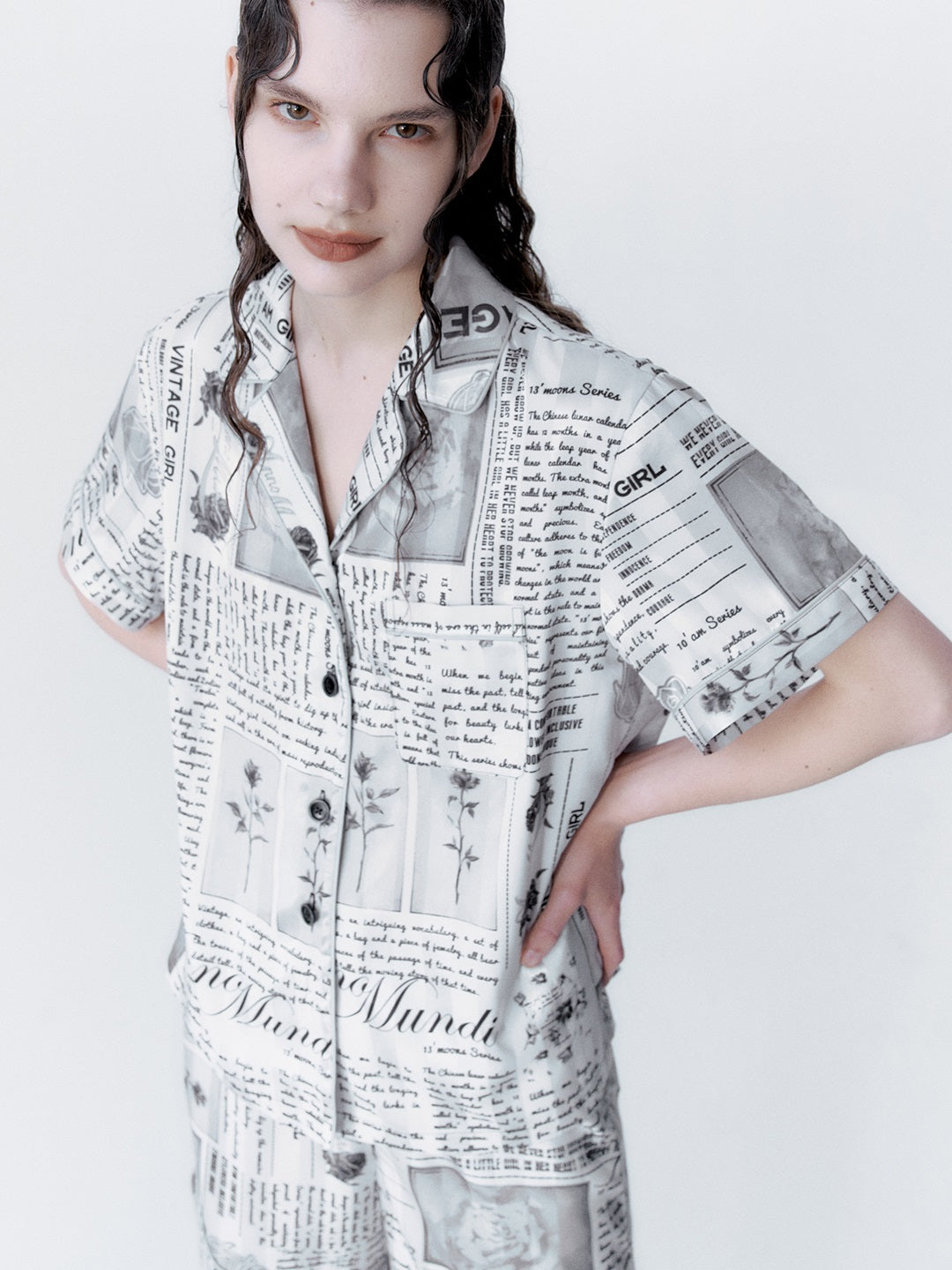 Lässige moderne Hemdhose