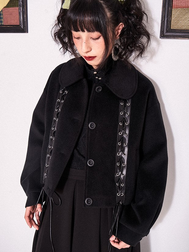 인형 목 디자인 코트