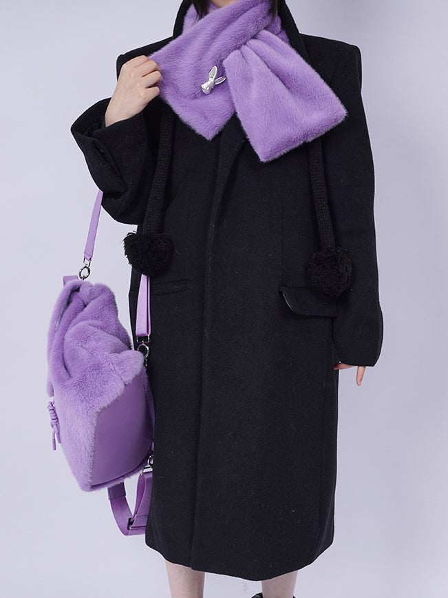 Plüsch warmer Schalldämpfer