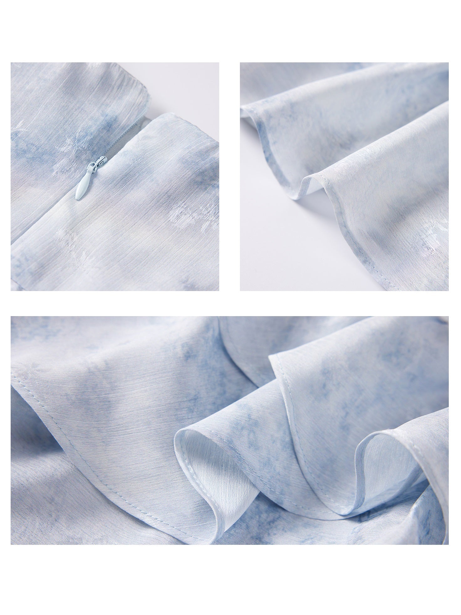 Hanging Neck SleevelessTop & Cake Skirt