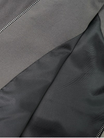 색상 대비 스티칭 재킷