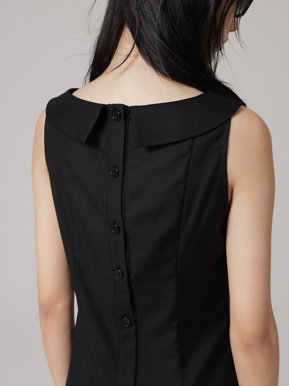 엑스레이 새 뼈 프린트 소매류 드레스