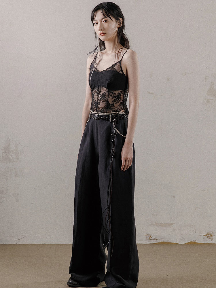 Spitze Jacquard Camisole