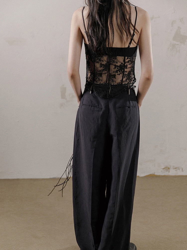 Spitze Jacquard Camisole