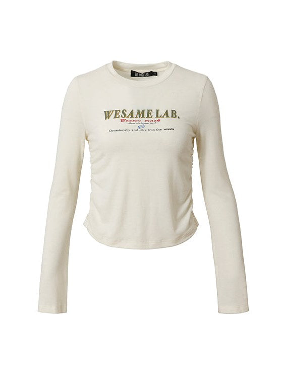 Briefe drucken Langarm T-Shirt