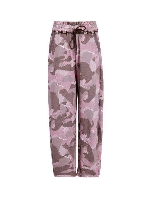 위장 A- 라인 치마 및 바지