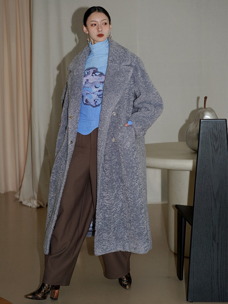 HeavyWeight Wool Long Loose Coat