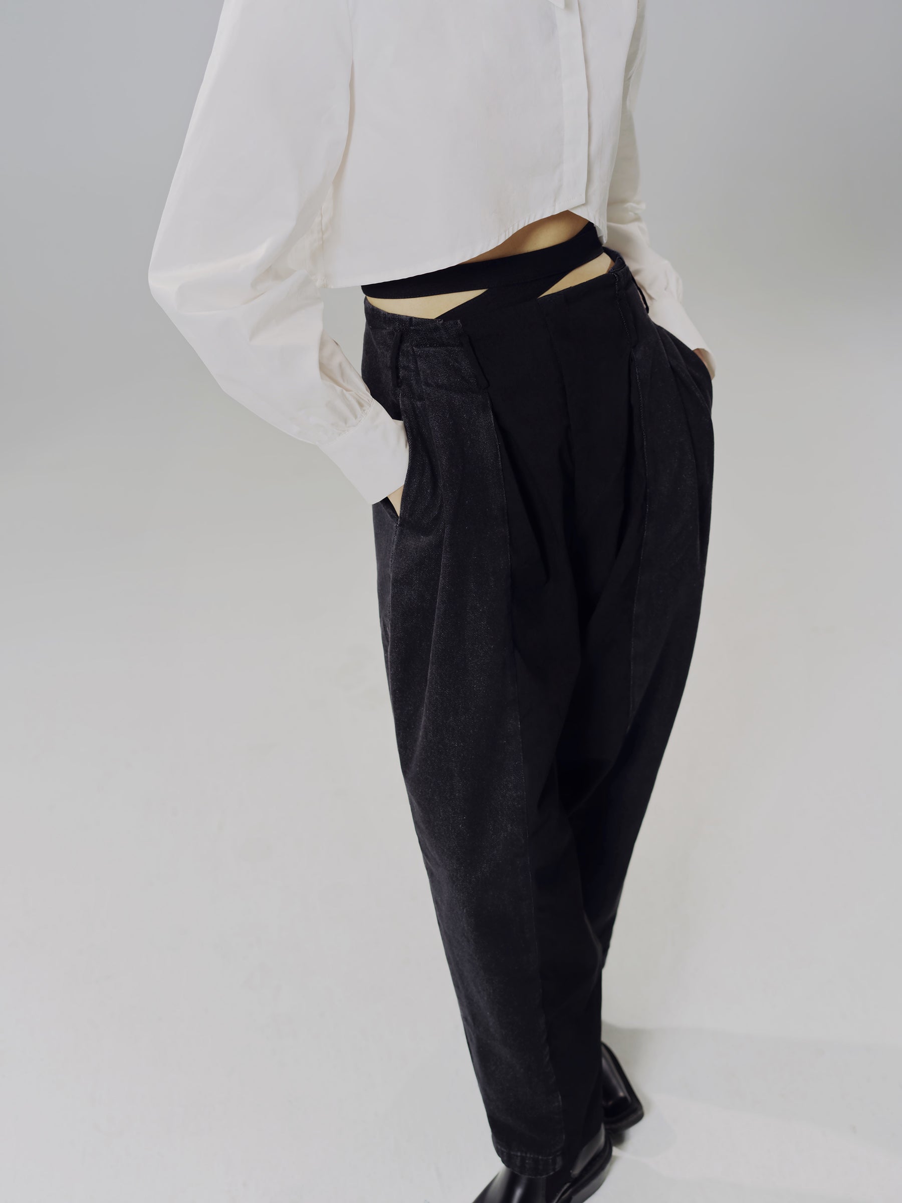 틈새 무리 바지