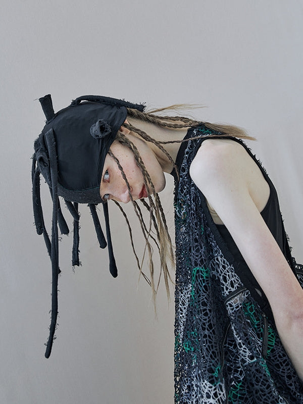 Knitted Cotton Dome Hat