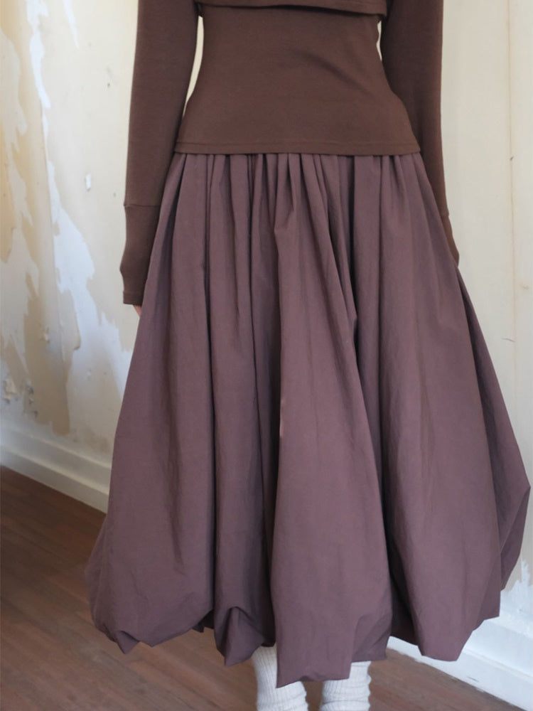 매우 큰 주름 구름 치마