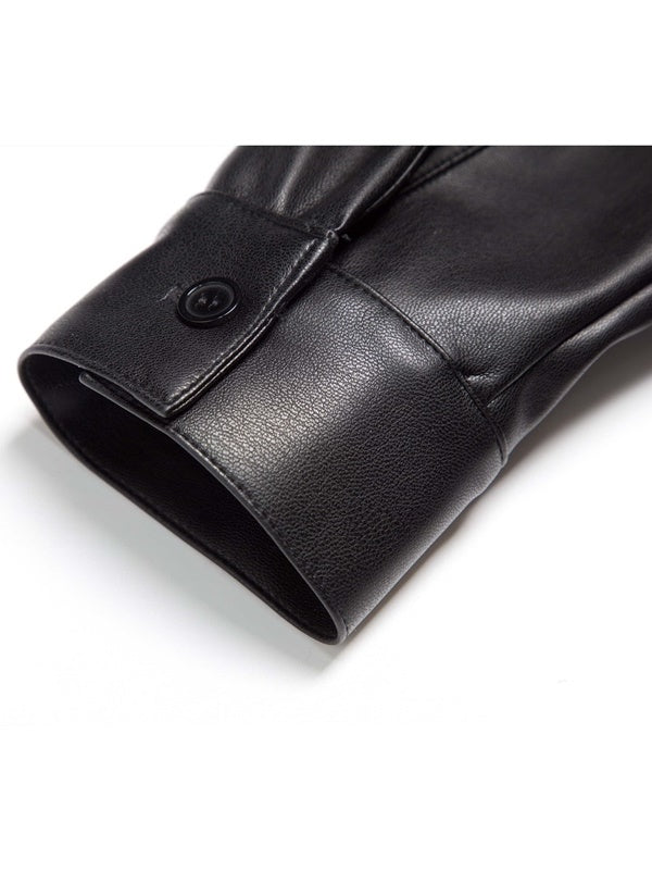 Nachahmung von Lederkleid