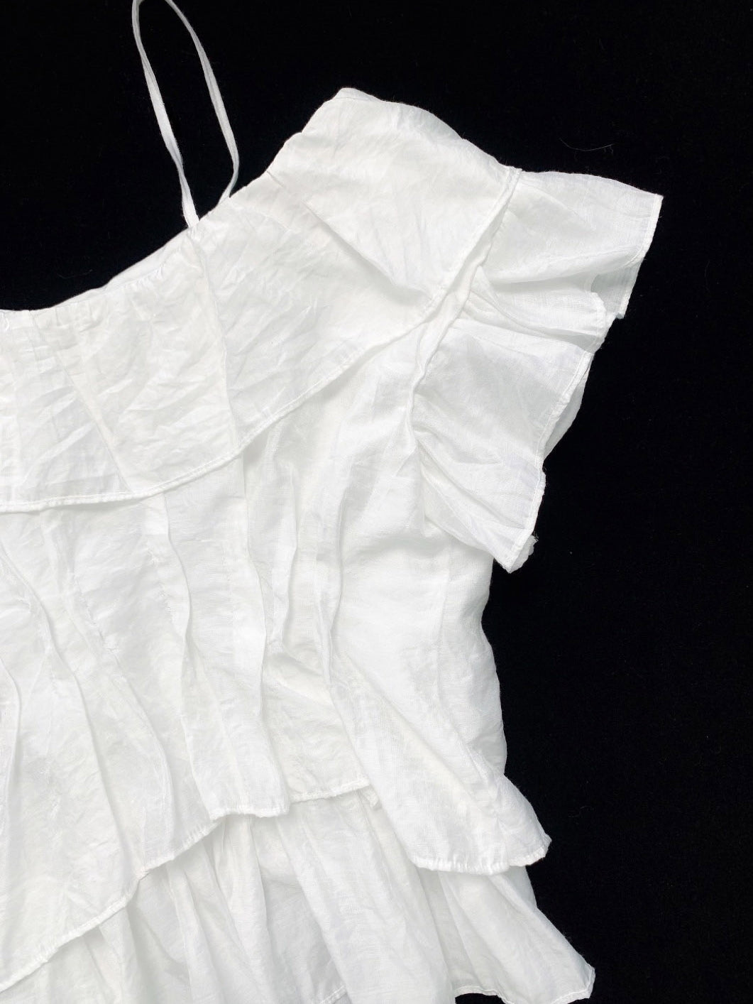 짧은 슬리드 탑 + 스커트