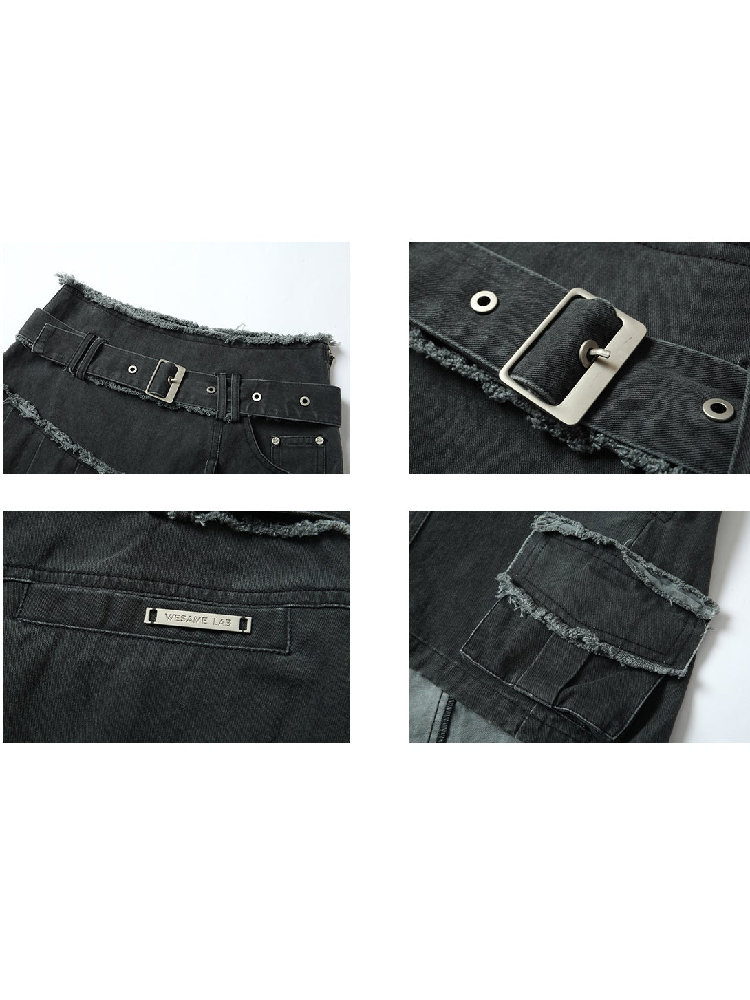 PLEATED SKIRT WITH BELT