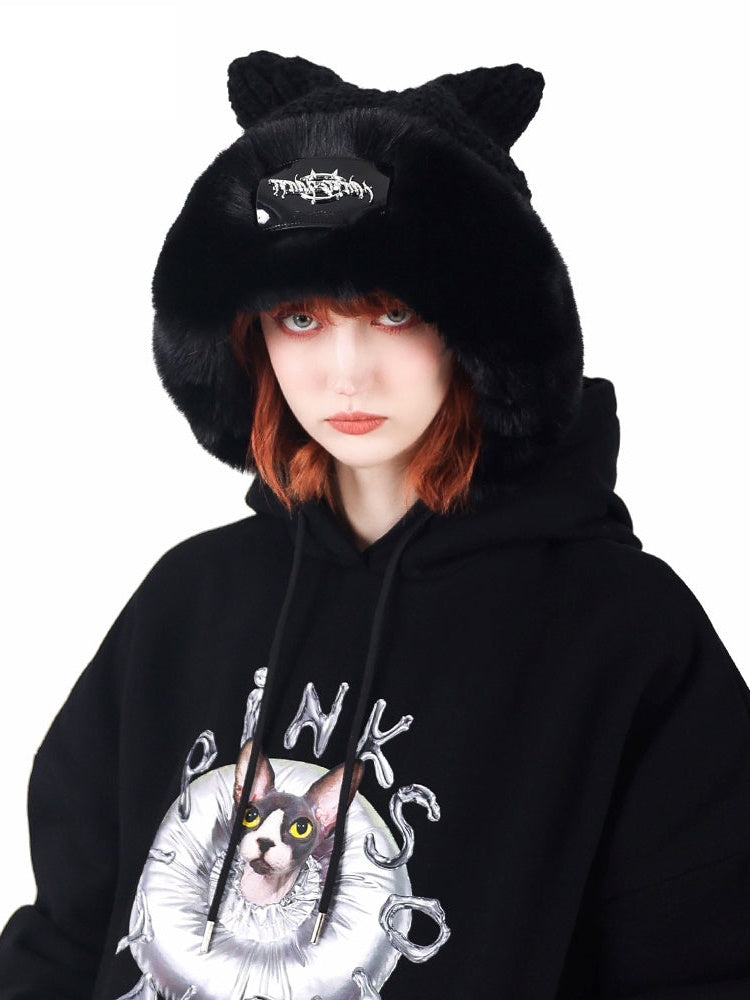 Cat Ears Furly Hat