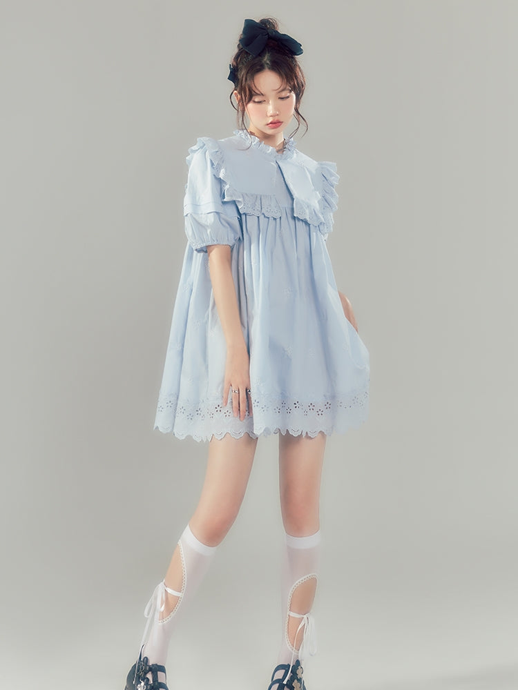 Classical Frill Girly Lace One-Piece