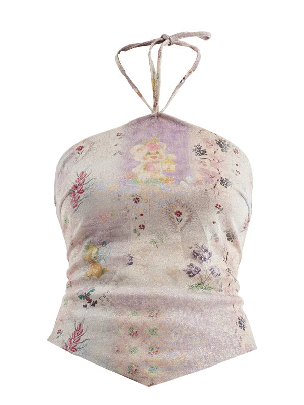 인쇄 된 고삐 스트랩 조끼