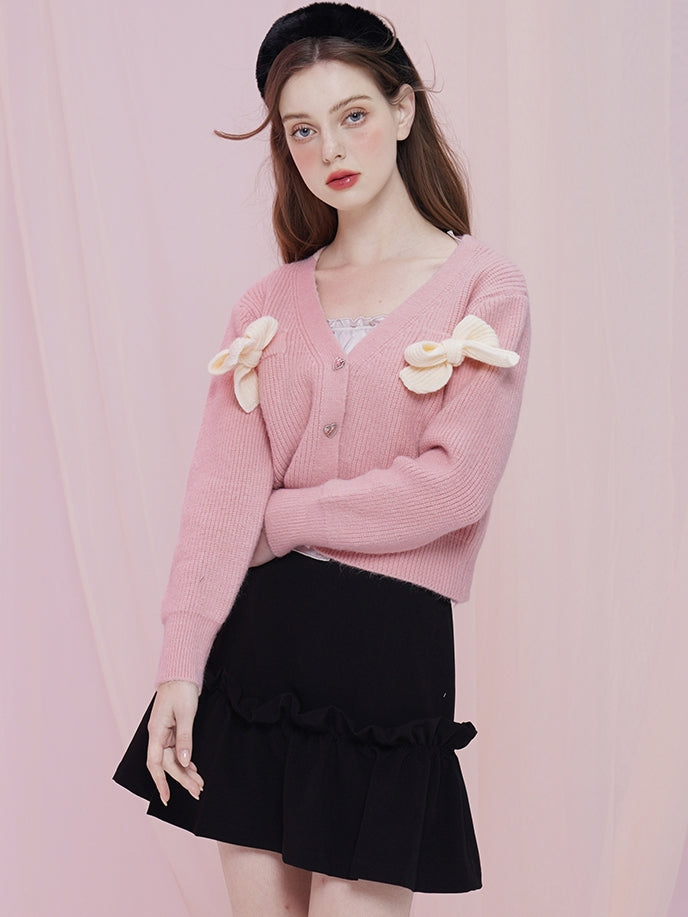 Love Button Cute Cardigan
