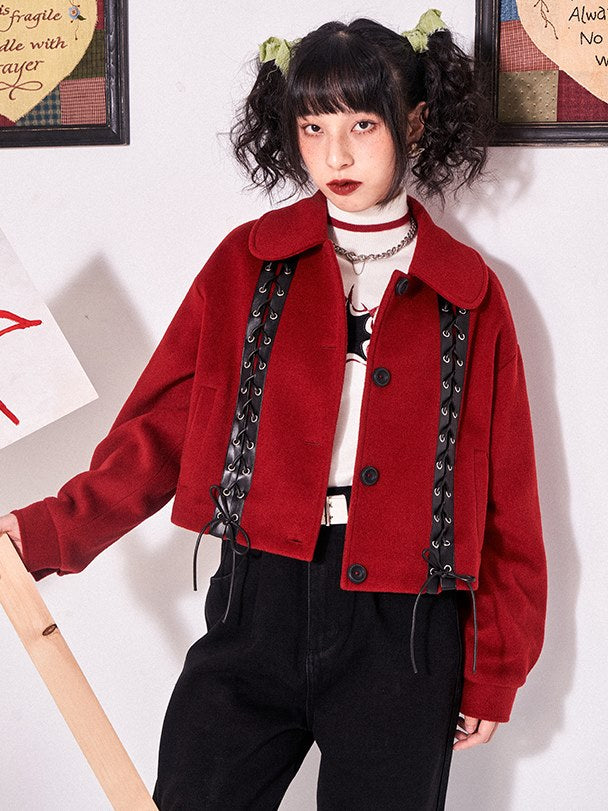 인형 목 디자인 코트