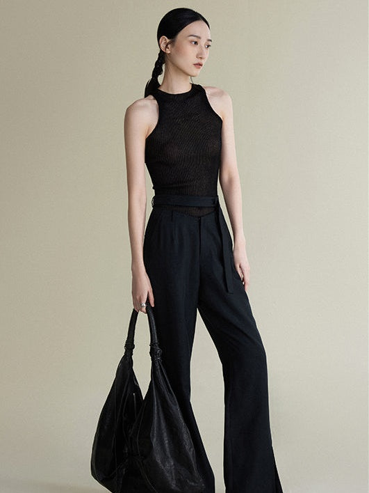 Short Vest & Cardigan TWO-PIECE Set