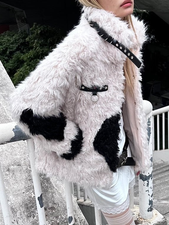 Stitching FUR JACKET