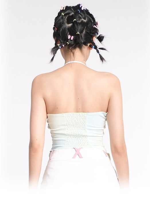 Cat Print Square Scarf Backles Sling