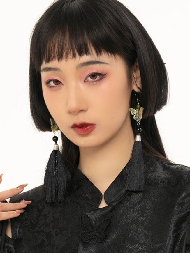 중국 스타일의 술집 귀걸이