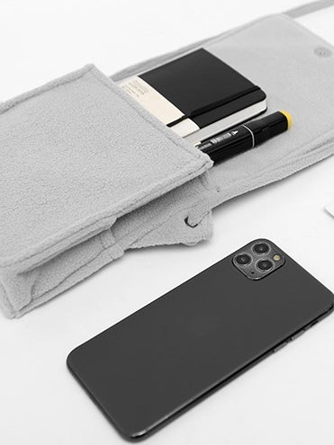 Fleece Small Square Bag