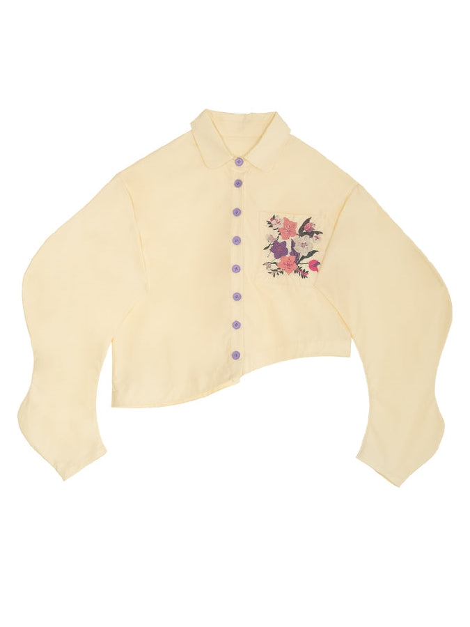 Kirschblüte Stickerei