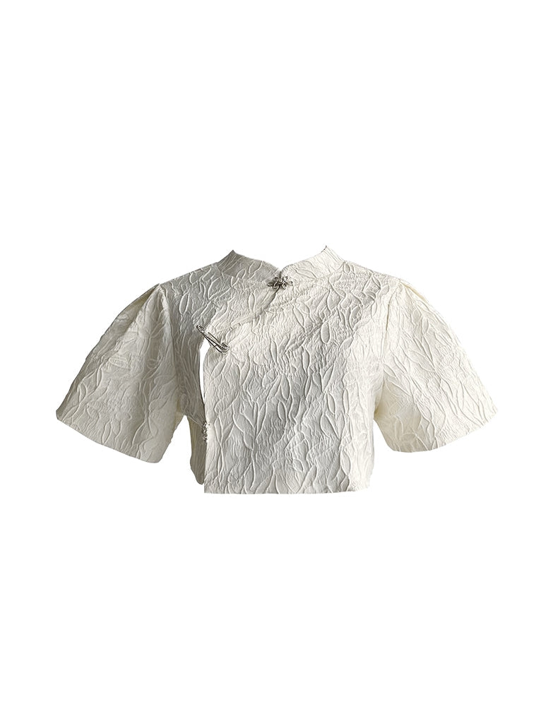 New CHINESE SHORT TOP & SKIRT