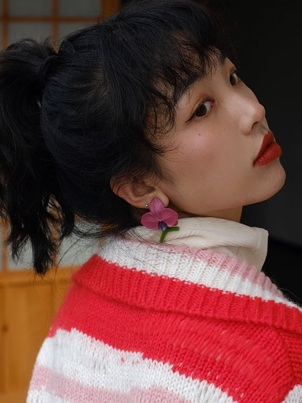 Phalaenopsis 귀걸이