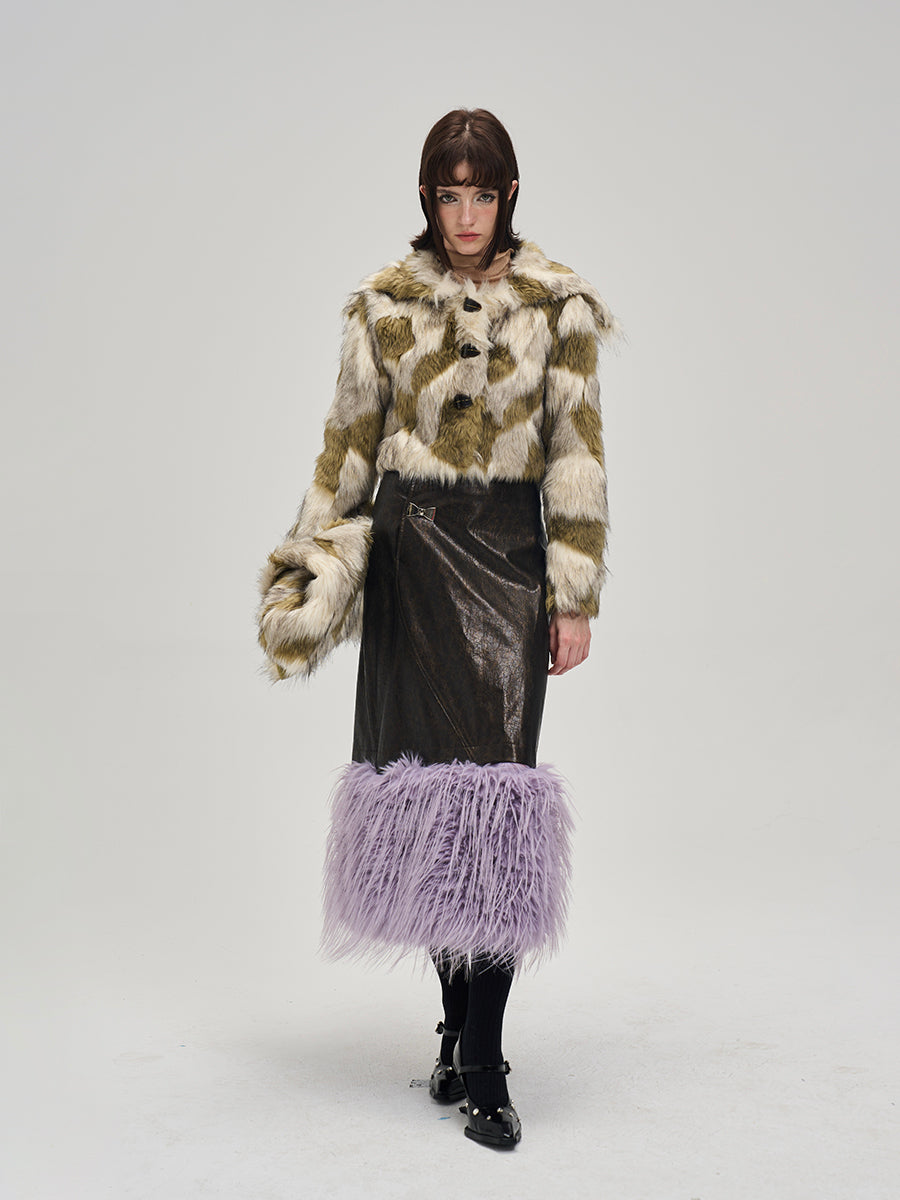 Fluffily Fur Elegant Volume Jacket