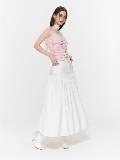 Plain Mix Nichi Long-Skirt