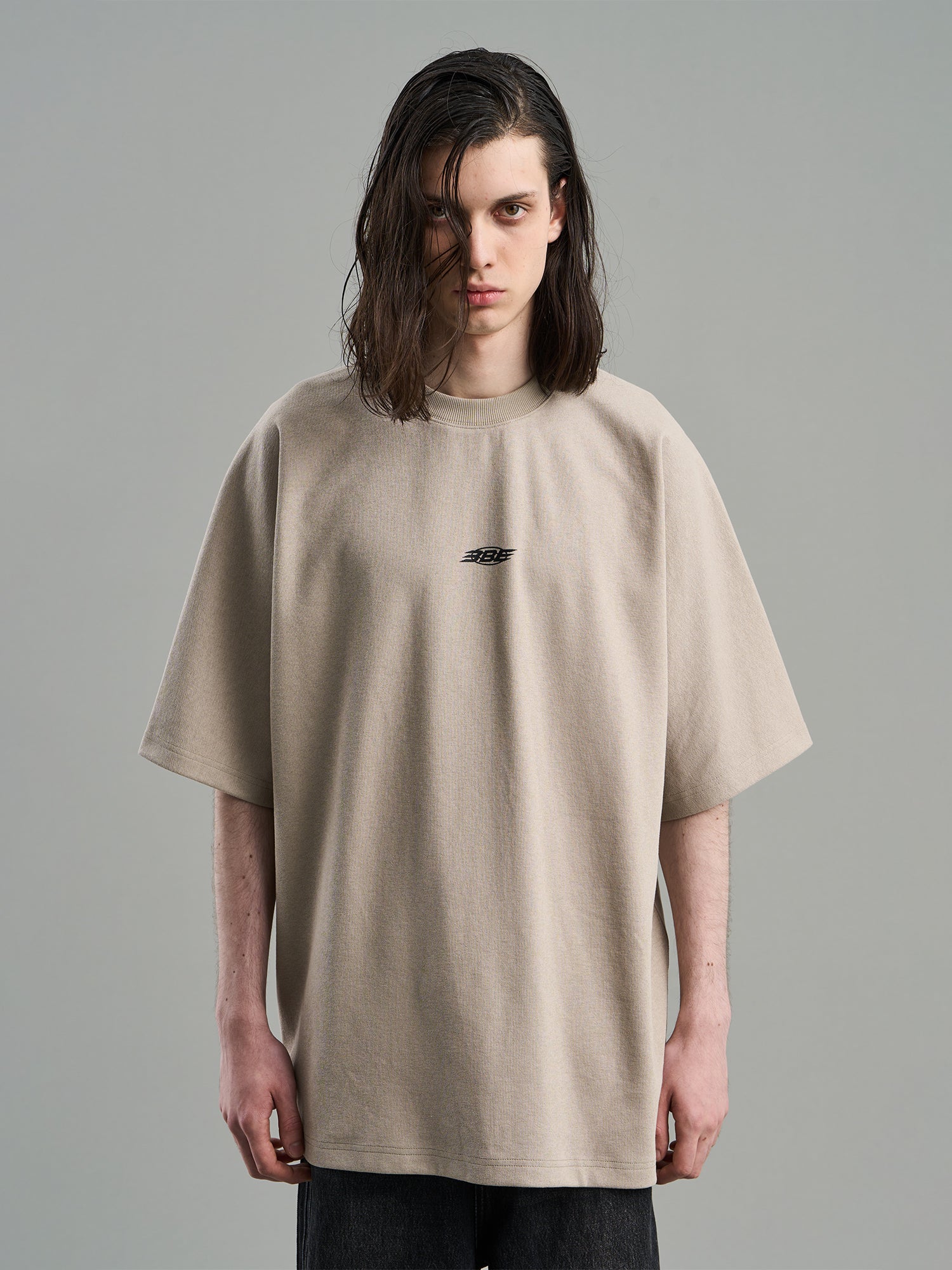 One-point Oversize Casual Simple T-shirt