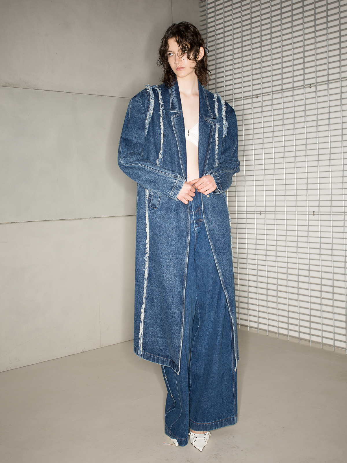 Unisex Long Tassel Oversize Long-Coat