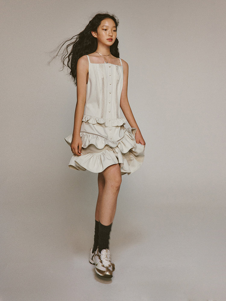 FRILL OVER SHOULDER ONE PIECE TALES OF TALITHA