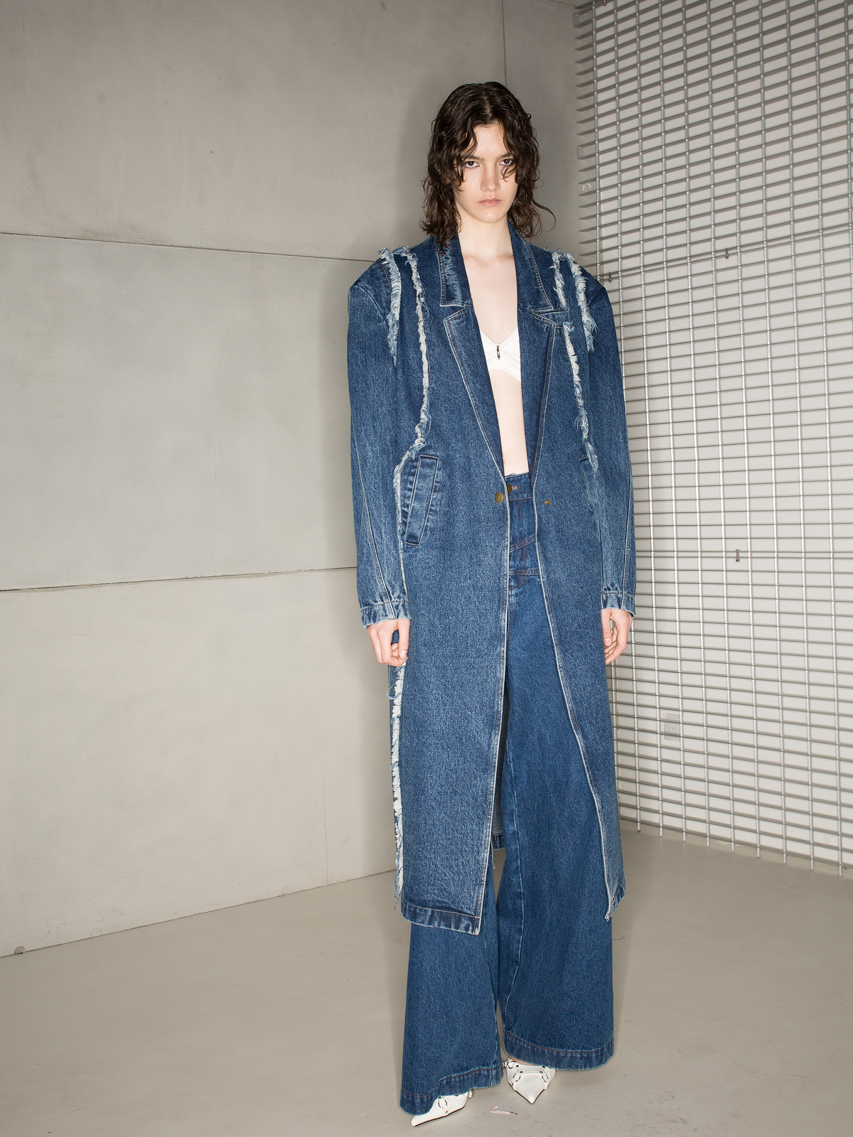 Unisex Long Tassel Oversize Long-Coat