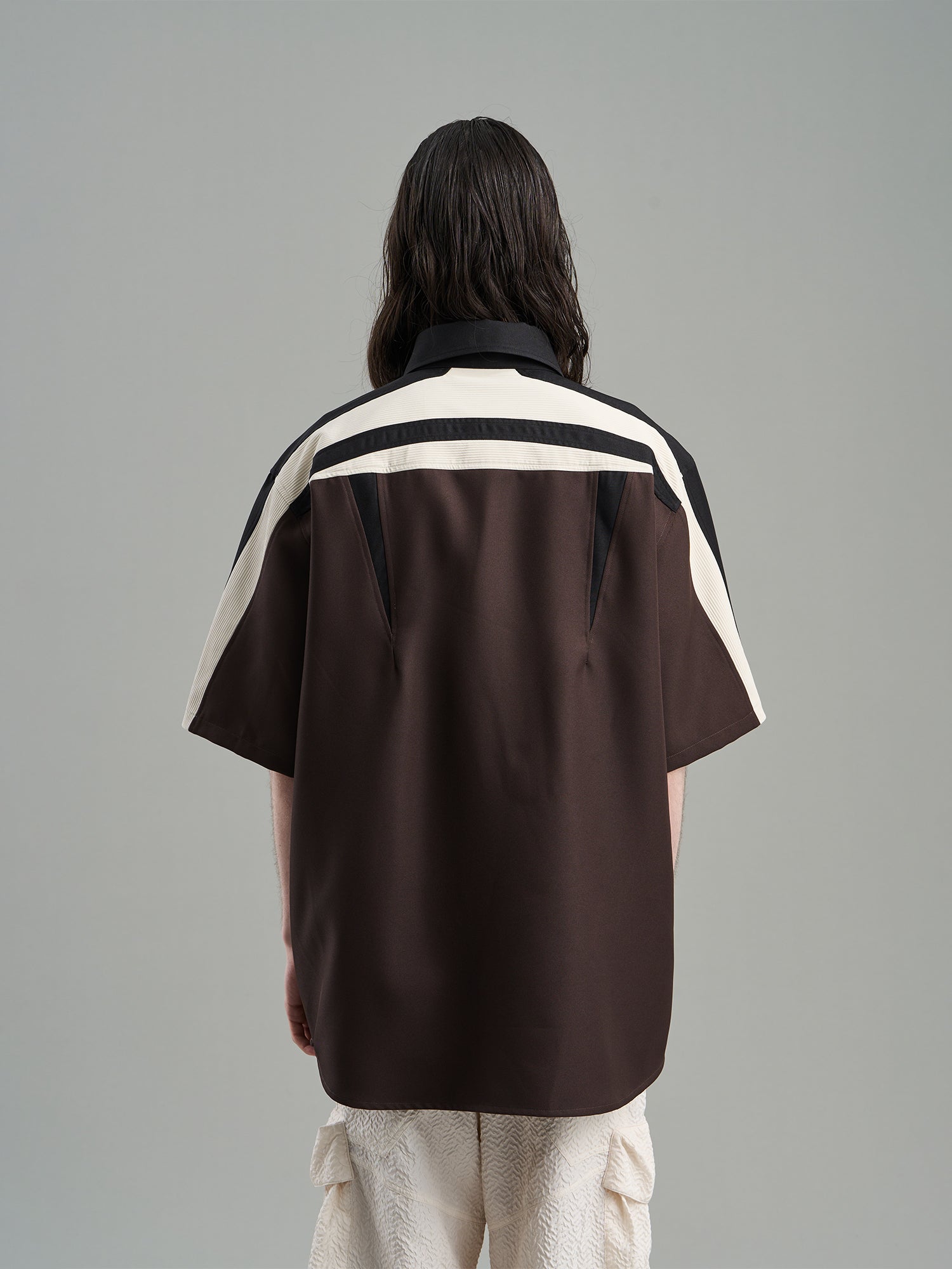 Contrast Oversize Chic Shirt