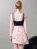 Vest＆One-piece Glossy Ribbon Mini Set-up