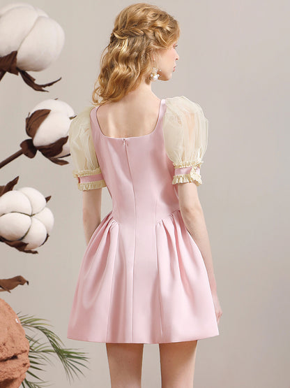 Lace Sweet Frill Fluffly Princess One-piece