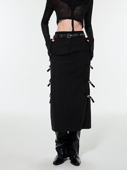 Belt Nichi I-Line Long-Skirt