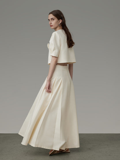 Flare Elegant Classy Long-Skirt