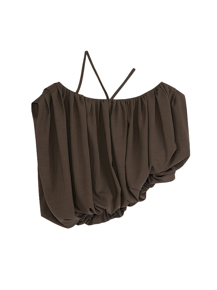 Balon Nichi Asymétrie Blouse et Long-Skirt