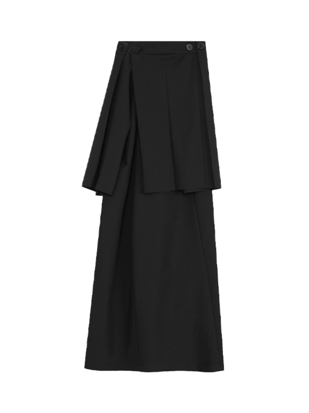 Layered Flare Chic Nichi Long-Skirt