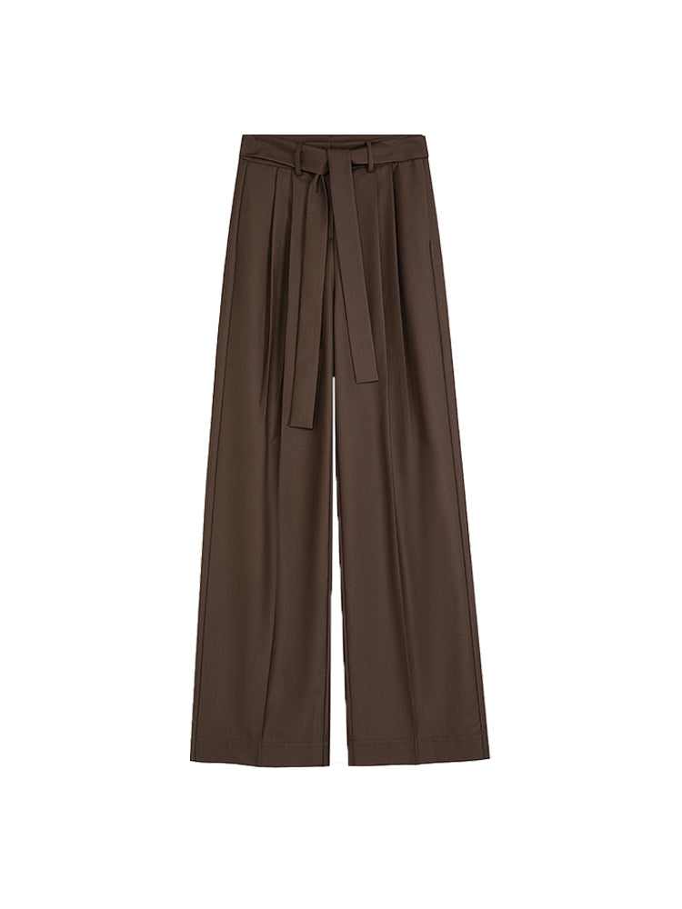 Beau pantalon en vrac nature